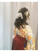 【下北沢*I'll b hair*】袴に似合う編み込みハーフアップ