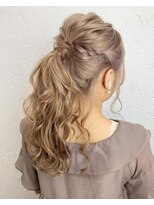 プライズ アイリス 池袋東口店(prize Iris)&nbsp;ポニーテールアレンジ！愛されヘアmisaki