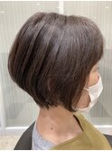 前下がりショートボブ
