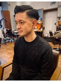 【IRIE HAIR赤坂】ワイルドアップバング×七三オールバック