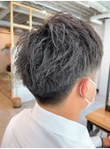 メンズ×ビジネスパーマ