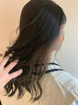 リアン 上尾店(Rien) マロンベージュ/Aラインボブ/かきあげバング[上尾/上尾駅]