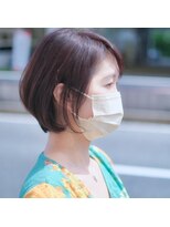 スロウヘアシェア(slow hair×share)&nbsp;ショートボブ・ディープパープル