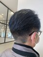オーブ ヘアー ルビー 御所野店(AUBE HAIR ruby)&nbsp;グレイヘアーも透明感カラーでブルーに！