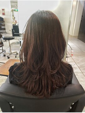 アクアオモテサンドウ(ACQUA omotesando) ＊韓国風くびれヘア！大人可愛いウルフセミロングレイヤーカット