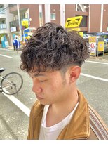 ハシゴ(hasigo.) メンズ波巻きパーマ　大阪メンズパーマ