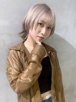 アルバム 池袋(ALBUM)&nbsp;ハイトーンデザインウルフ_チェリーブラウン_59349