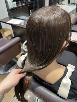 ゼスト フィーノ(ZEST fino) 【平林鼓】髪質改善×赤み消しオリーブベージュ！