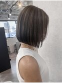 ミニボブベージュ_マチルダボブピンクベージュ_Y107