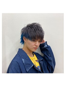 アメラボ 平針店(AmeLab) マッシュウルフ/ハイトーン/ツイストスパイラルパーマ