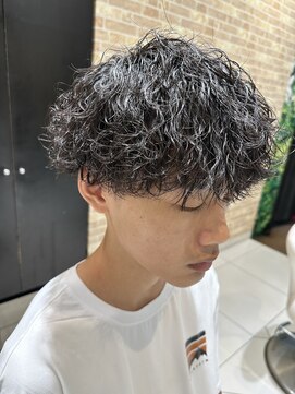アース 新越谷店(HAIR&MAKE EARTH) メンズカット＋波巻きプードル