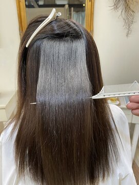 カシュカシュ(cache cache) 艶髪　美髪ストレート　用賀