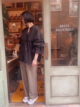 サンヘアーブリッツ(sun hair BRITS) ワンレンボブ