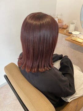 アムアム(amu_amu) 透明感抜群外国人風カラー★カット＋イルミナカラー＋うる艶TR