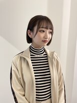 ユニコ(unico)&nbsp;ボブ/切りっぱなしボブ/ココアブラウン/ブラウン