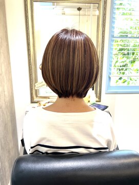 ケアアンドデザイン 今里本店(care&design fulfill) 【ショート】 【ハイライト】20代30代40代50代