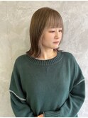 ミディアムボブ