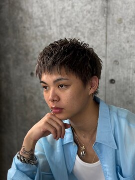 クロムトウキョウ ザ バーバー 新宿本店(CHROM TOKYO the Barber) ショートマッシュ