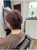 癖毛を活かしたくびれショート