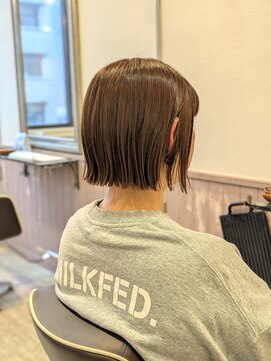 ヘアーサロン キー(Hair salon key) 大人女子◎切りっぱなしボブ