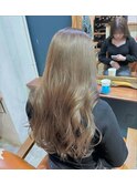 【kate 大宮】アッシュベージュ×うる艶巻き