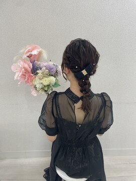 シュシュ(shushu) 編み下ろし♪