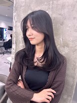 キング 枚方店(K!ng)&nbsp;縮毛矯正髪質改善ハイライトレイヤーカット枚方美容室エクステ