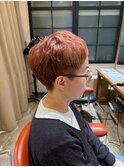 マッシュショートボーイッシュ大人女子