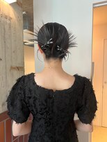 ヘアセット/ヘアアレンジ/結婚式/早朝OK/二次会/透明感カラー