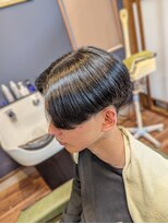 理創こすぎ ツーブロック