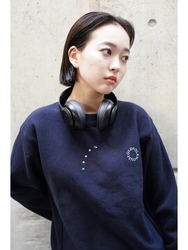 グリーン 北千住(green) 【green】切りっぱなし×ナチュラルボブ