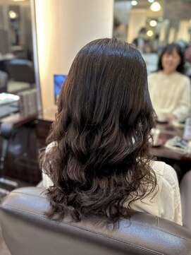 キャラ 池袋本店(CHARA) 縮毛矯正している髪にはクリスタライジングパーマ！！【貴也】