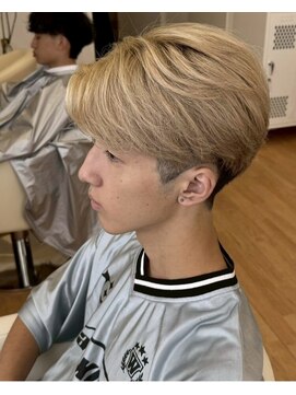 ビカムメンズヘアー 栄店(become men's hair) フェザーパーマ/ニュアンスパーマ