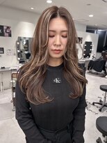 キング 高槻(K!ng)&nbsp;縮毛矯正髪質改善ハイライトレイヤーカット枚方美容室エクステ