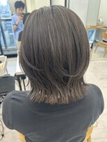ビューナゴヤ 名駅(VIEW NAGOYA)&nbsp;レイヤーボブ/くびれヘア/レイヤーカット/アッシュグレージュ