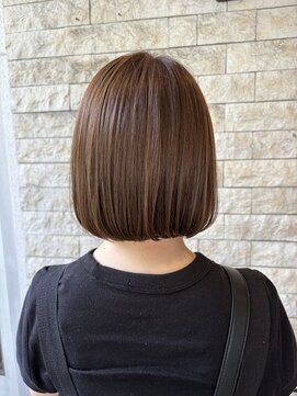 フラット 千葉(Flat.) ぱつっとボブ【千葉・千葉駅】