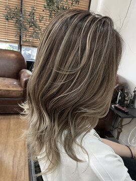 ジブドオブジェ(Jib d'obj) 八尾/ハイライト/髪質改善/酸性ストレート/バレイヤージュ