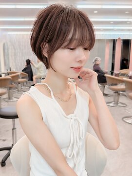 ロンド エスポワール 錦糸町(Lond espoir) □ グランマッシュ/暗めカラー/ショート/ボブ/前髪/髪質改善