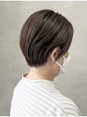 白髪ぼかしハイライト/白髪染め/相模大野/オリーブグレー黒髪236