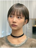 コンパクトショートカット丸みショートくびれショートボブ表参道