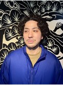 外国人風ナチュラルパーマ