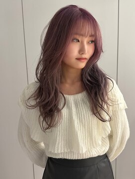 ノラ シンディ(NORA CYNDY) ケアブリーチハイトーンパープルカラーレイヤーブリーチ