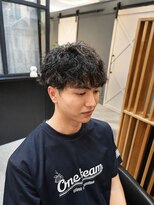 テオ(Teo)&nbsp;シャドウパーマ×マッシュ