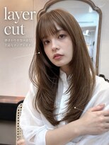 ヘアーサロン リアン 鴻巣店(hair salon Rien) 艶ベージュ×上品ロングレイヤー/大宮