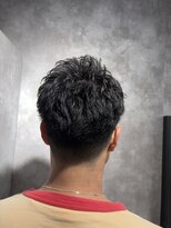スピン 本八幡(SPIN)&nbsp;MEN’S HAIR/サーフカール/刈り上げセンターパート/本八幡