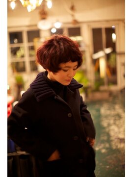 スリースリーナイン ヘアーアンドメイク(339 hair&make) 少し重めのショートボブ