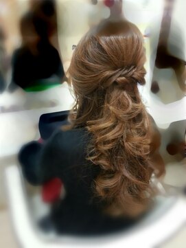 ポニー(Ponny) まきまきハーフアップ☆