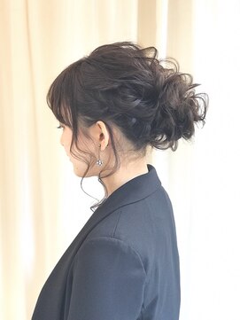 エール(a:le) 結婚式お呼ばれヘアアレンジ1