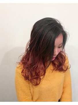 ラブロ サロン(Salon) バレイヤージュ＆ボルドー