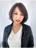 大人ショートボブ